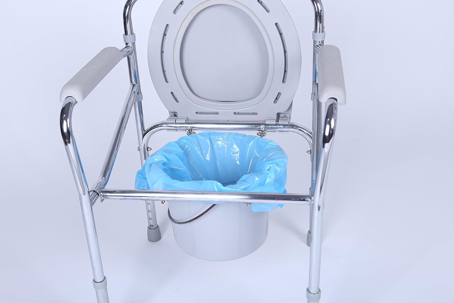 Medustry Commode Liners with Super Absorbent pad, 60 Liners. $0.50 per Liner. Instantly Convert Human Waste into Gel: Health & Personal Care