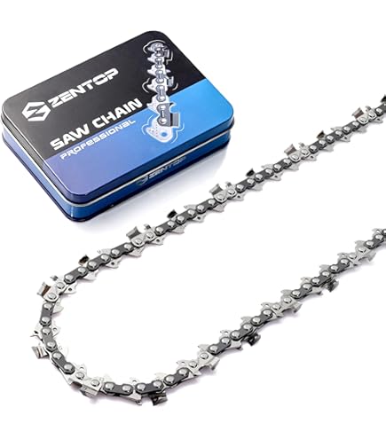 ZENTOP Carbide Chainsaw Chain 16 Inch, 043