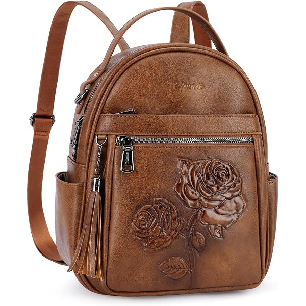4138 Star Snowflake Merry Christmas Pine Tree Backpack Purse Fashion Christmas Tree Purse main image 4