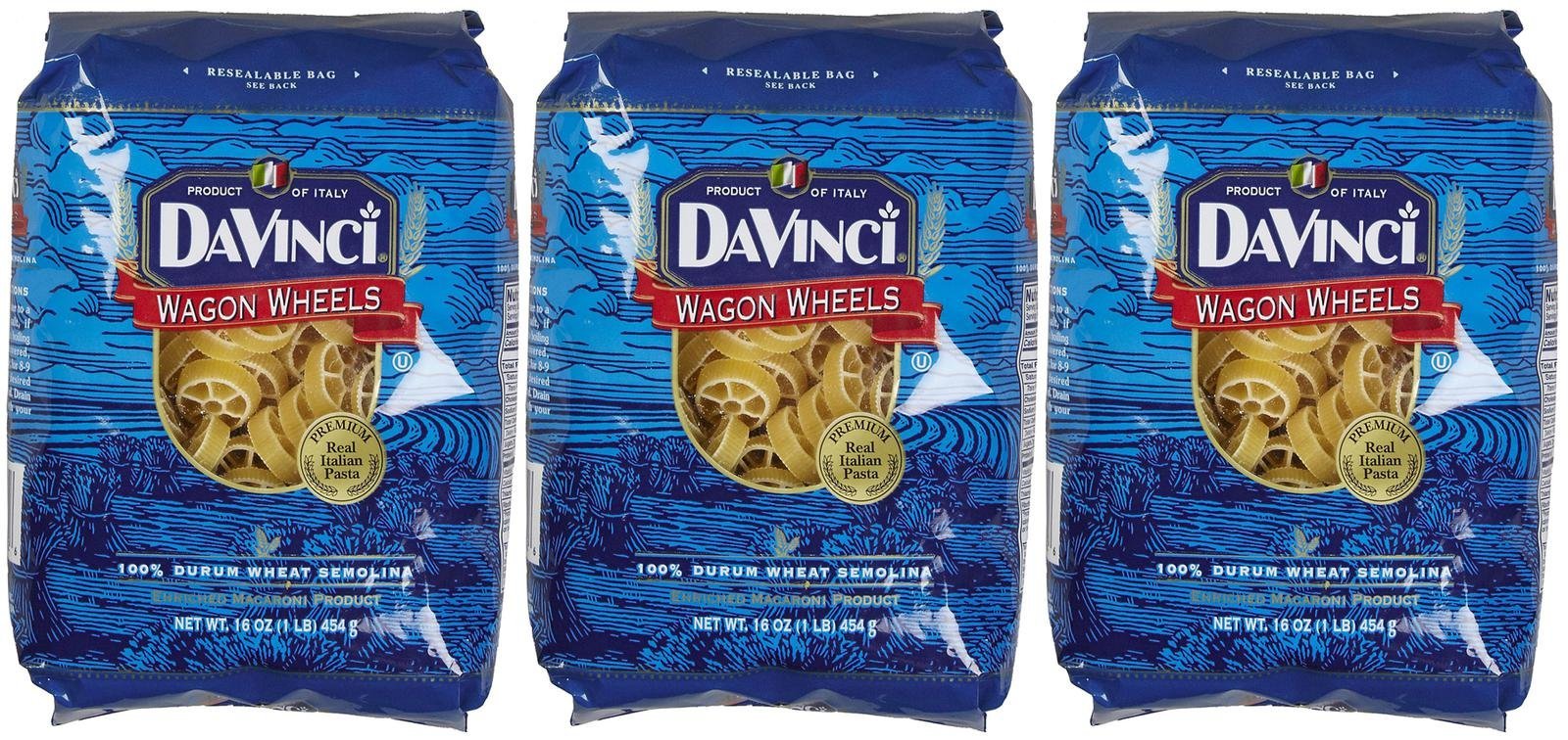 Amazon.com : Barilla Mini Wheels Pasta, 16 Ounce Boxes ...