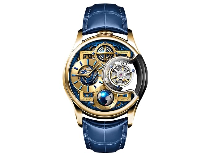 memorigin reloj tourbillon Imperial Stellar serie oro: Amazon.es: Relojes