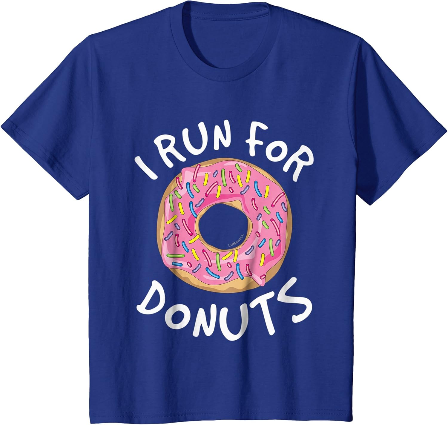 Funny Donut Tshirts I Run For Donuts Shirt Running Tee