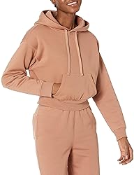 Amazon Essentials Womens Hoodies - Crop Pullover