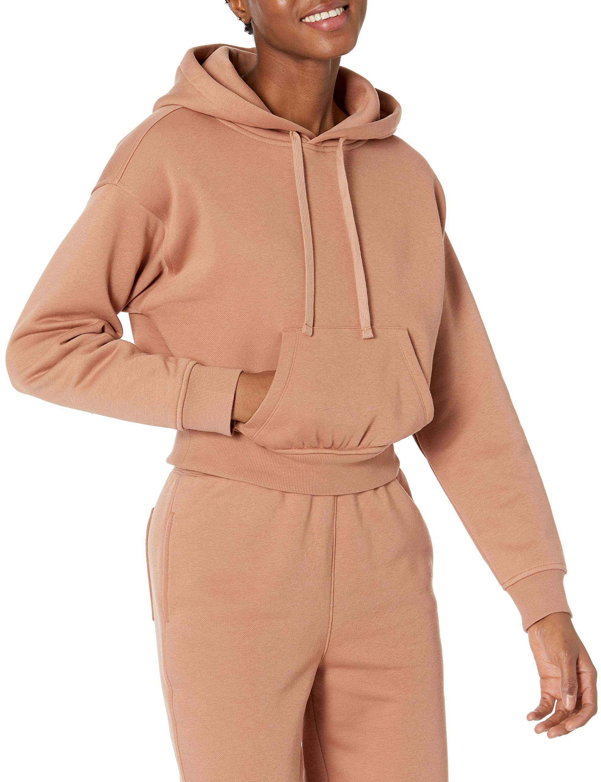 Amazon Essentials Womens Hoodies - Crop Pullover