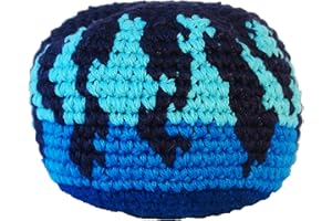 JUSTCHEE Hacky Sack - Blue Flame