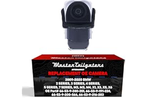 Master Tailgaters Replacement for BMW 2/3/4/5/7 Series (2009-2020), M2/M3/M4 (2015-2018), X1/X3/X5/X6 (2010-2015) Backup Camera OE Part # 66539240351, 66539191224, 66539200566, 66539216283