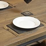 Maison & White Slate Placemats & Coasters Set 16-Piece view 2