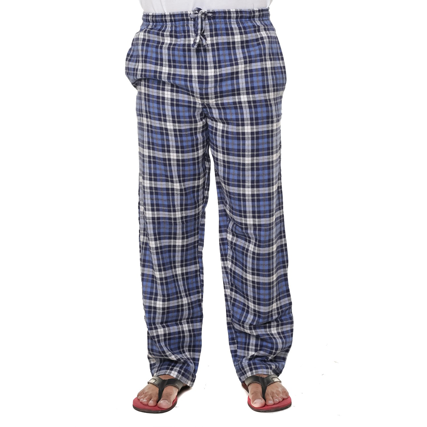 jpf smart mens multicolor checked cotton comfort night wear pyjama pant