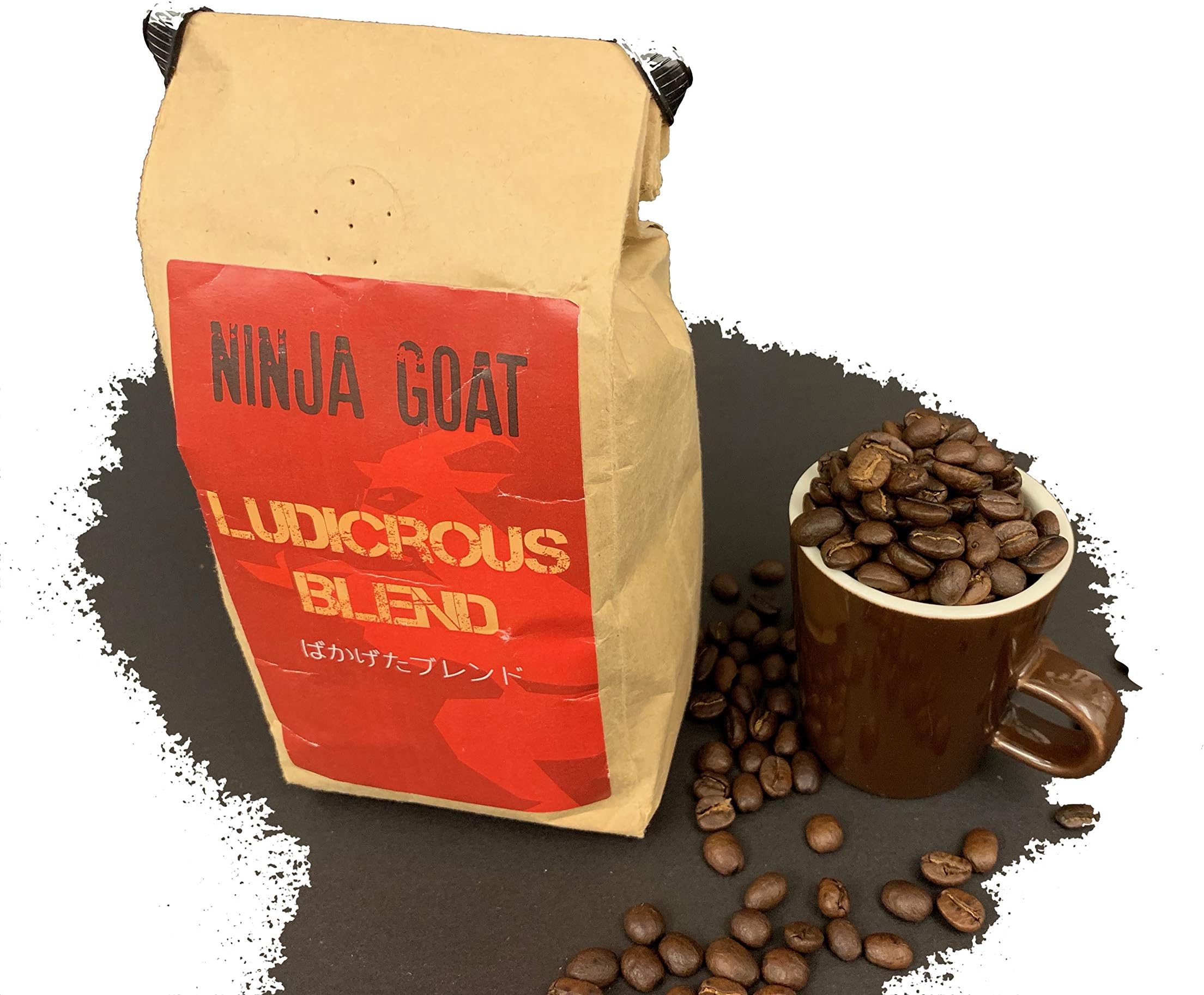 Ninja Goat Ludicrous Blend 100% Shade-Grown Coffee - Whole Bean