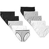 Amazon Essentials Women's Cotton High Leg Brief