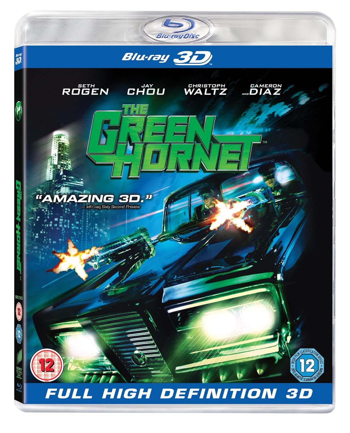 The Green Bluray 3D + 2D Bluray 2011 Region Free Amazon.co.uk
