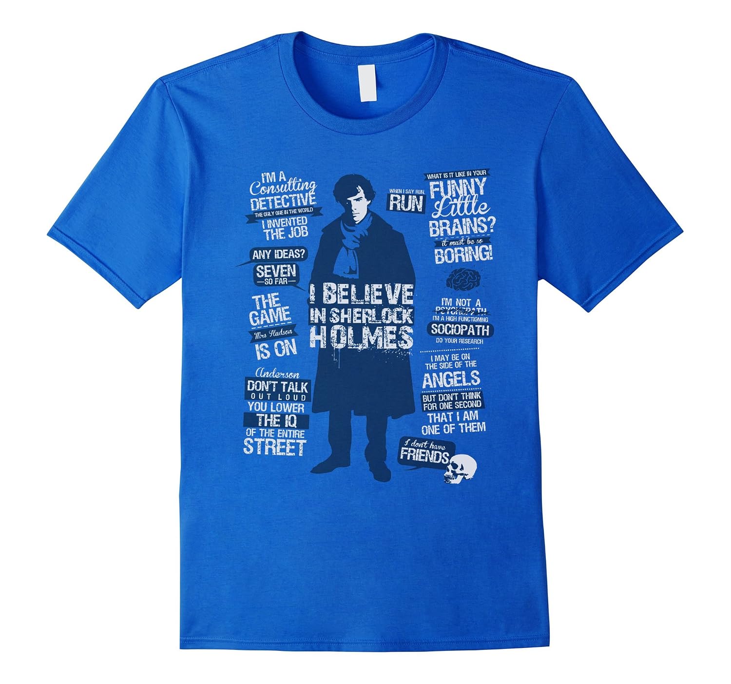 I believe in Sherlock tshirt-BN – Banazatee