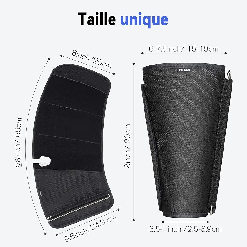4-en-1 Bottes Pressothérapie Jambes, Récupération Musculaire