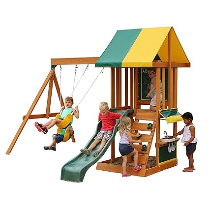 appleton wooden swing set