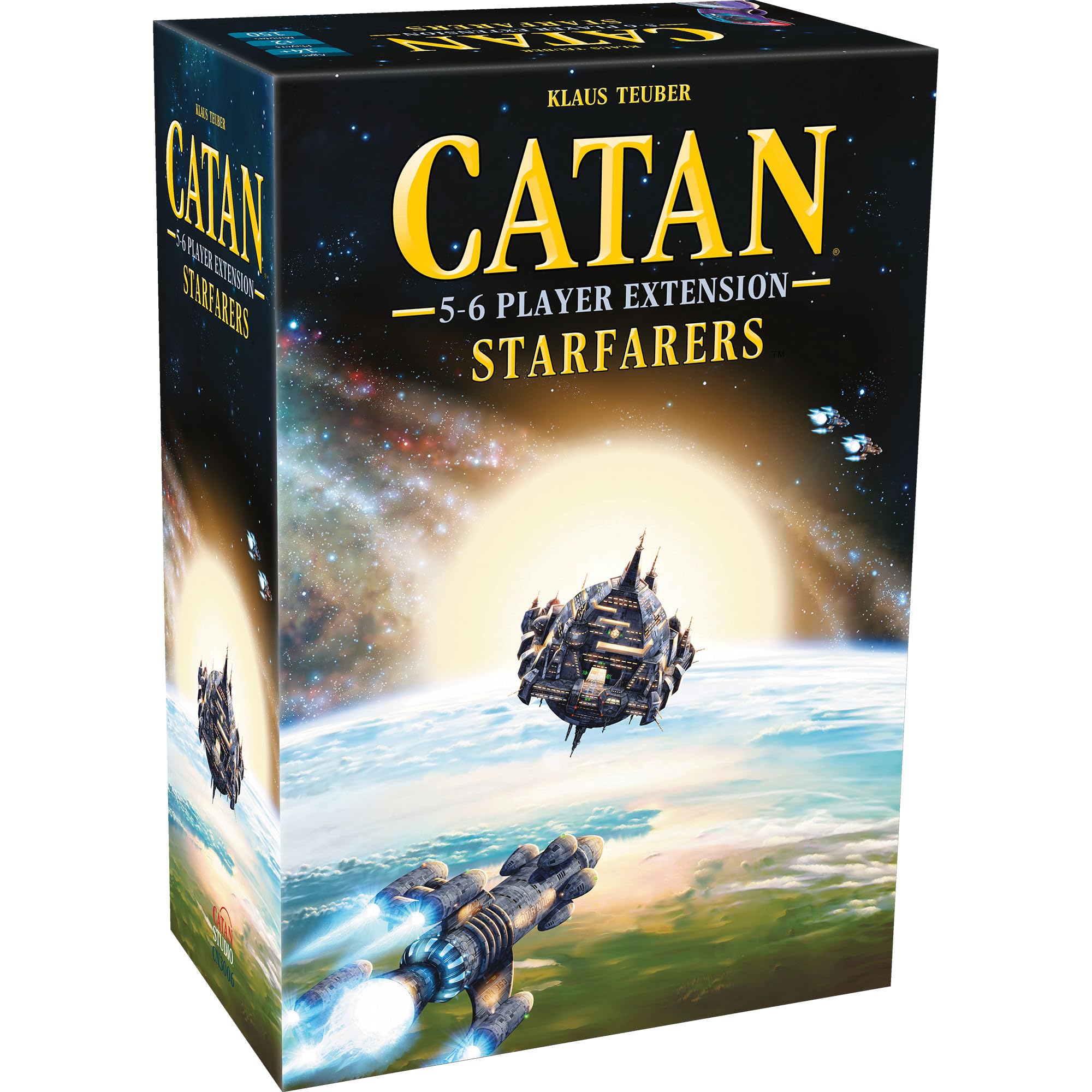 CATAN Starfarers Board Game 5-6 Player Extension - Expand Your Galactic Exploration!, Strategy Game for Kids and Adults, Ages 14+, 3-6 Players, 120-150 Minute Playtime, Made by CATAN Studio Image