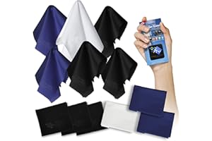 Clean Screen Wizard Microfiber Cleaning Cloths and Screen Cleaners, 7-Pack