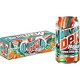 Mountain Dew, Baja Cabo Citrus12 Fl Oz Cans (Pack of 12)