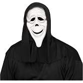 Fun World Officially Licensed Scary Movie &ldquo;Stoned Face&rdquo; Mask Costume Accessory