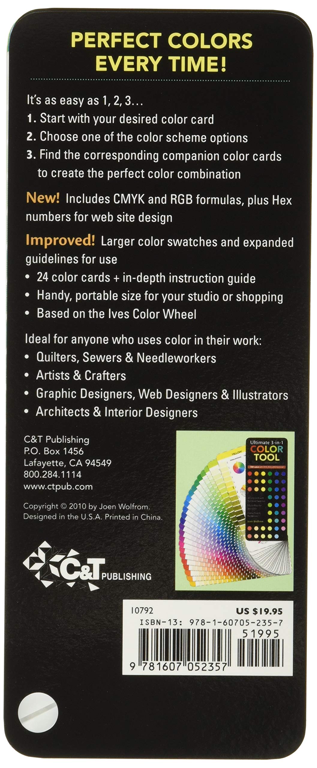 Mua Ultimate 3-in-1 Color Tool, Updated 3rd Edition: - 24 Color Cards ...