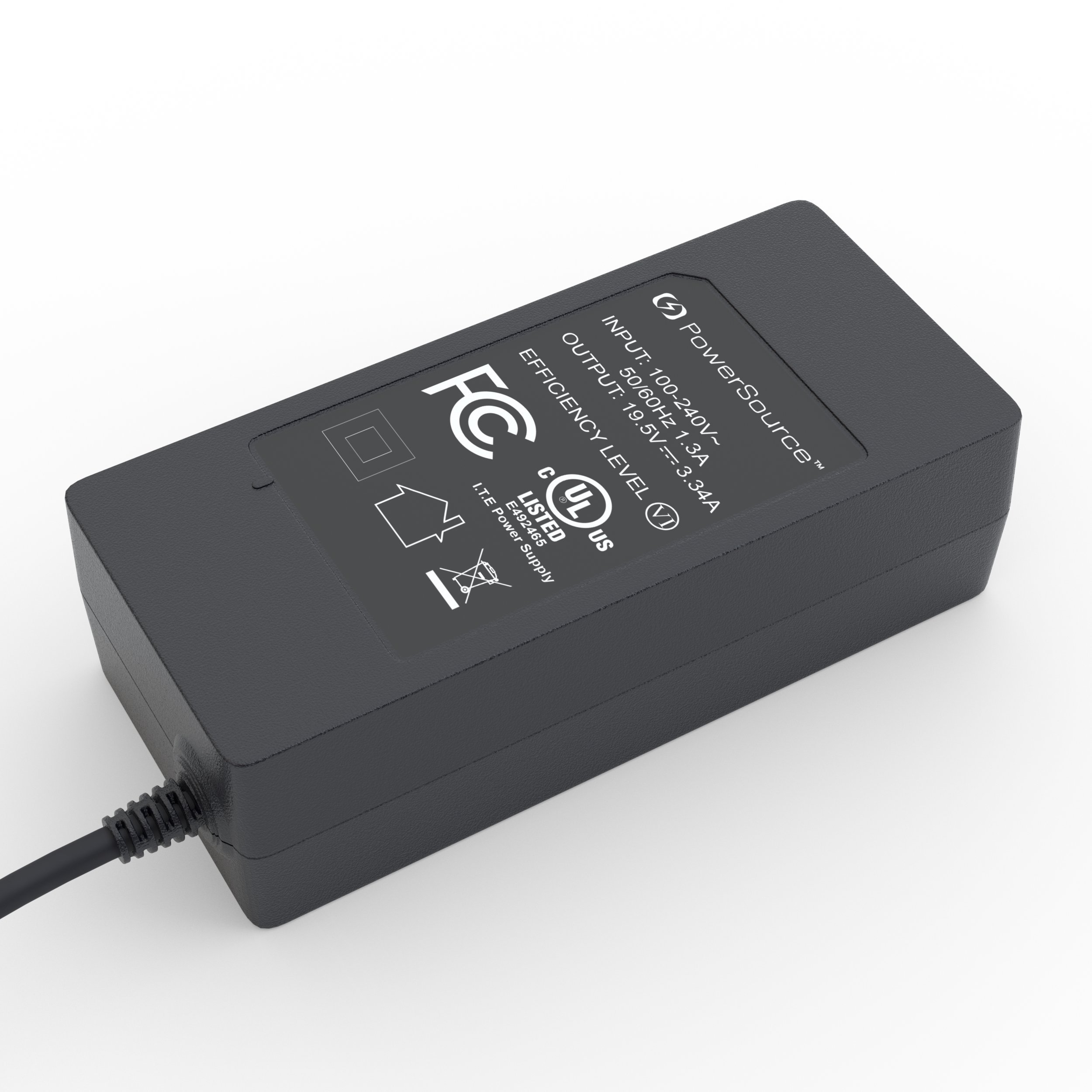 PowerSource 65W 45W UL Listed Charger for DellInspiron 153000 155000