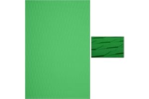 Abahub Non-Slip Traction Pad 1/2 Pieces Deck Grip Mat 30in x 20in Trimmable EVA Sheet 3M Adhesive for Boat Kayak Skimboard Surfboard SUP Black/Gray/White/Green/Navy Blue/Orange