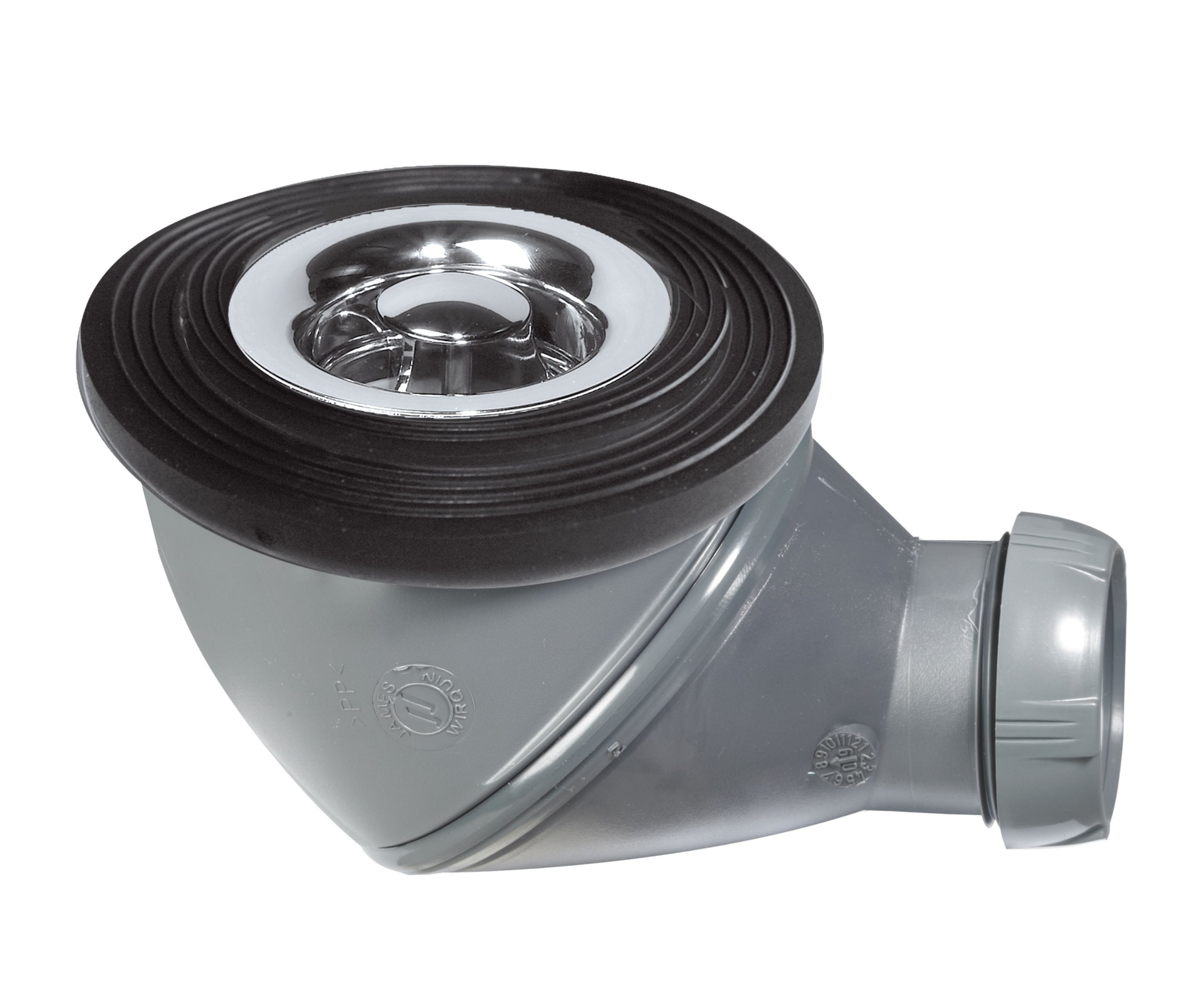 Wirquin James 34210003 Shower Plughole/Can be Fitted into Numerous Positions/Diameter 50 cm/Output Diameter 40 cm