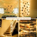 Ollny 200 LED Outdoor Christmas Tree Lights 20m Warm White Remote 8 Modes view 7