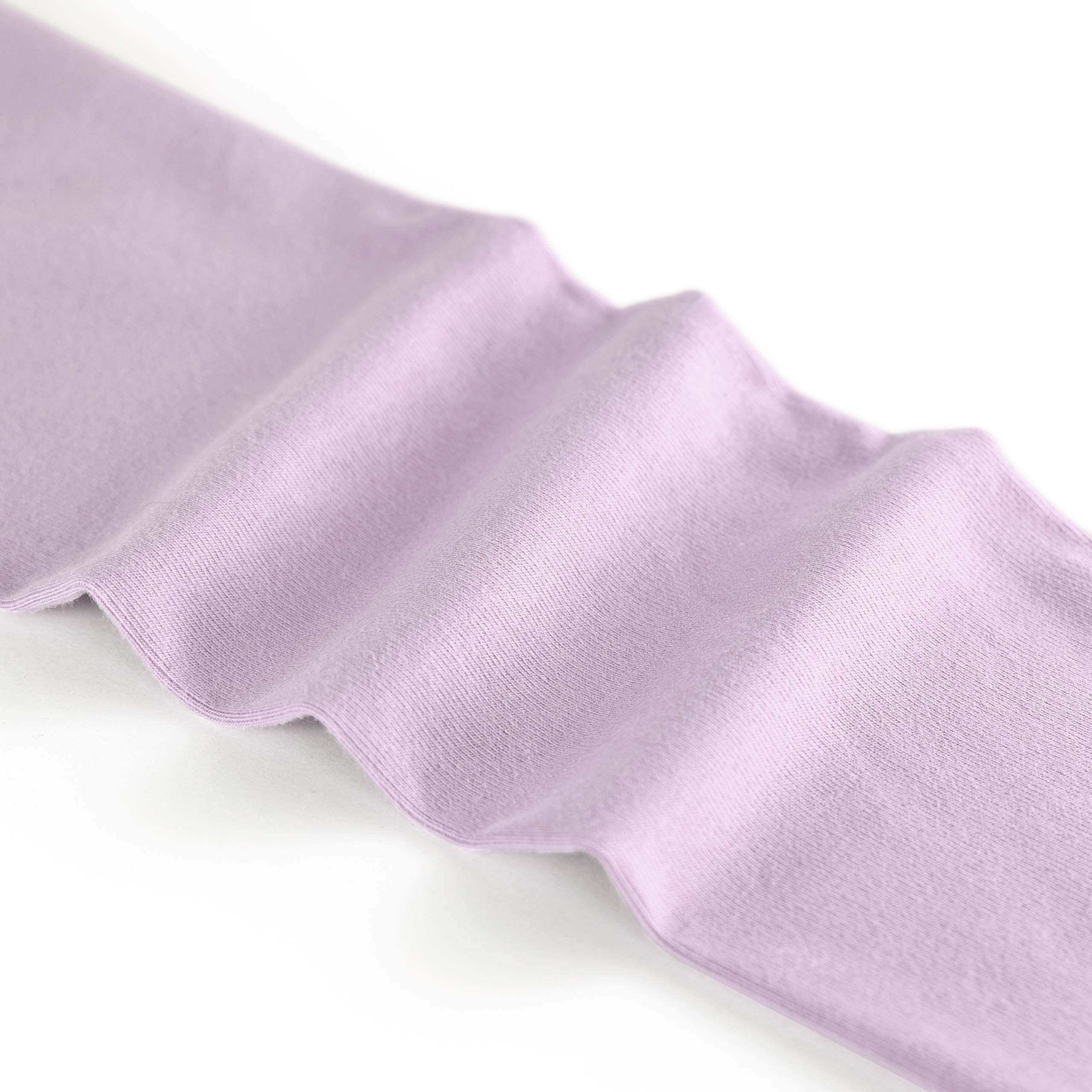 slaixiu Cotton Ankle Length Girls Leggings Stretchy Kids Pants 3-12y(GP04_Navy&Purple_130)