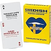 Swedish Lingo Playing Cards | Travel Flashcards | Learn Swedish Vocabulary in A Fun & Easy Way | 52 Essential Translations