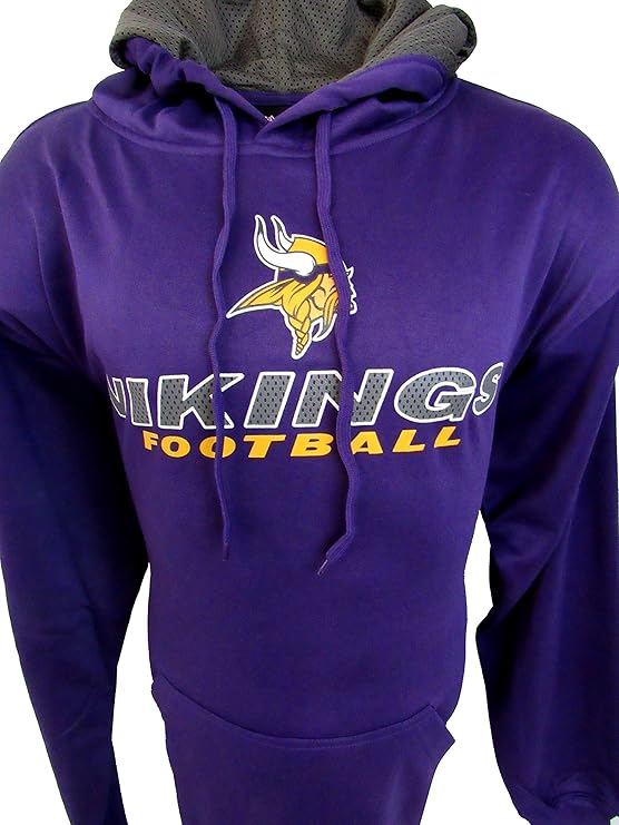 NFL Team Apparel Minnesota Vikings Mens Big and Tall Size 4XT Screen Printed