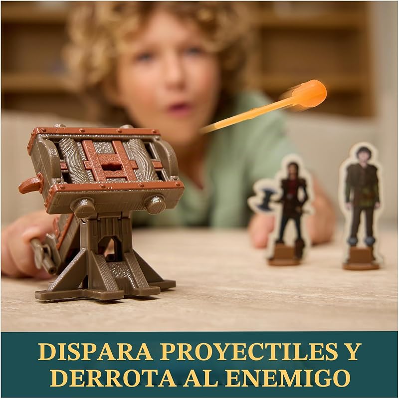 - Pack Batallas Abrasadoras: Figura Desdentao Trial of Flame con Cañón Explosivo y Figuras Vikingas de Cómo Entrenar a tu Dragón - Juguetes Niños 4 Años + - Regalo Niño 4 Años + — foto 4 de 8