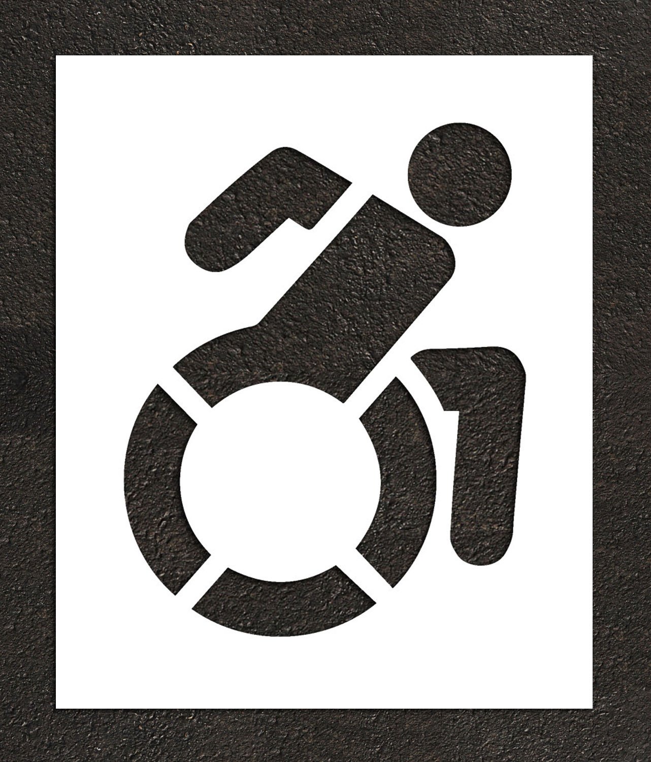 Amazon Com Ny Dot Accessible Icon Handicap Stencil