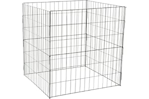 Bosmere K765 Wire Compost Bin, 30"L x 30"W x 30"H, Easy Assembly W/Front Door that Opens for Effortless Access