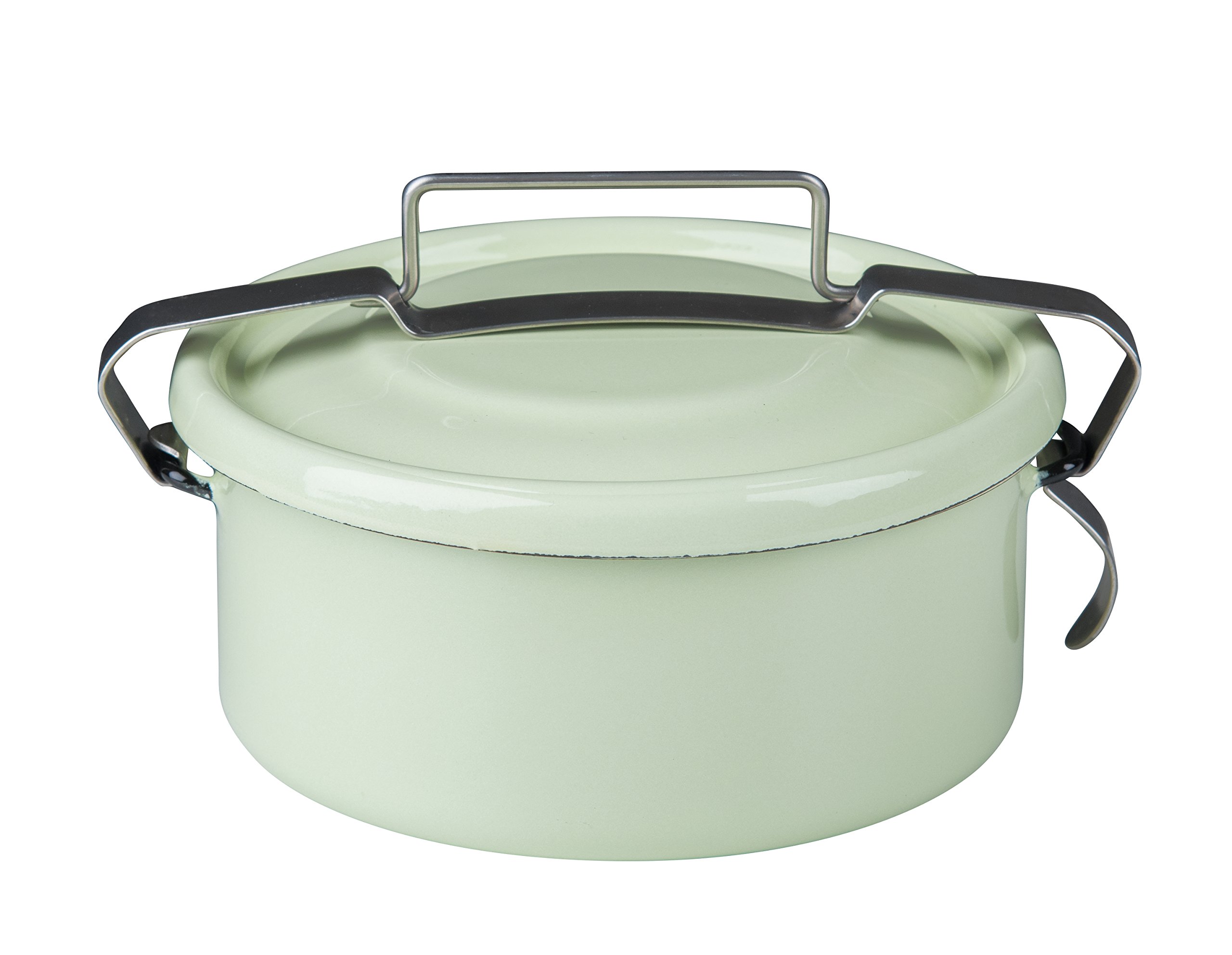 Riess Classic - Household Articles Colour/Pastel Food Pot Round, Diameter-14 cm Nile Green