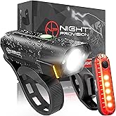Bike Lights Front & Back – Bicycle Headlight & Taillight Set – Powerful 540 Lumens LED – USB-C Rechargeable – New 2025 Bike S