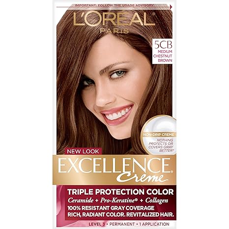 Amazon Com L Oreal Paris Excellence Creme Permanent Hair Color
