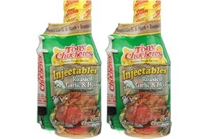 Tony Chachere's Marinade Roasted Garlic & Herb W/ Injector, 17 oz, 2 pk