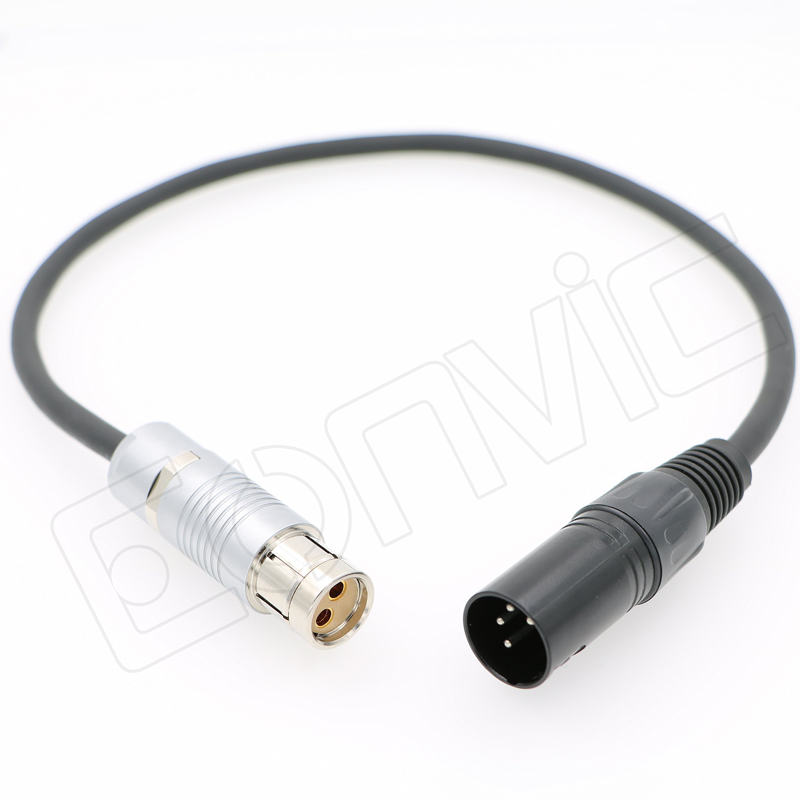 Eonvic 4 Pin XLR To Fischer 2 Pin Alexa Camera Power Cable