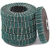 Rustark 6 Pcs Metal polishing Wheel 4" 120 Grit