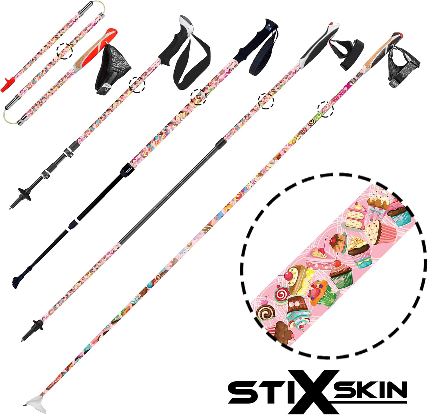 exel walking sticks