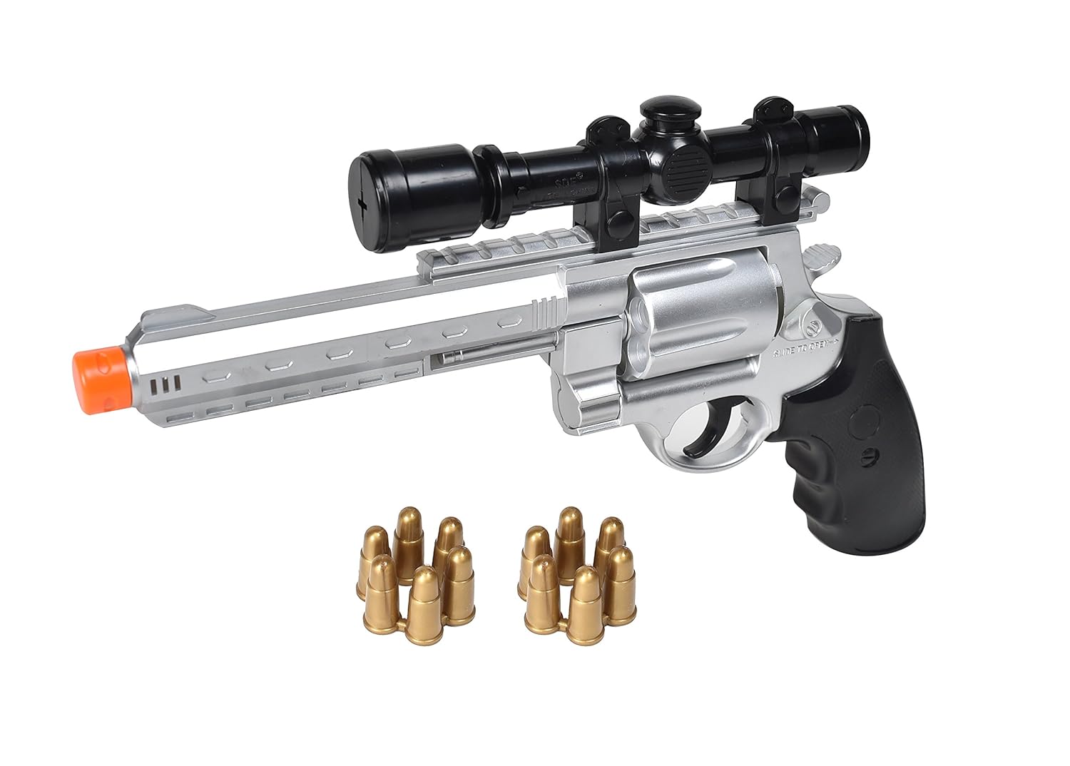Maxx Action Toy Hunting Pistol with Scope and Working Electronic Lights