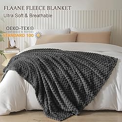 PHF Ultra Soft Flannel Fleece Throw
