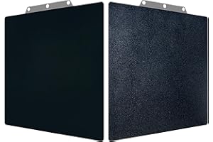 TINYTREES Build Plate for FLASHFORGE Adventurer 5M/5M Pro/AD5X: Textured PEI Build Plate Smooth PEO PET PEY Build Plate 235 * 235mm Compatible with FLASHFORGE Adventurer 5M/5M Pro/AD5X 3D Printer