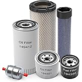 Maintenance Filter Kit for Ditch Witch SK600 SK800 Stand-On Skid Steer | Replace 194038, 194039, 194881, 149412, 155941, 194386