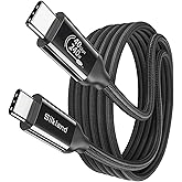 Silkland USB4 for Thunderbolt 4 Cable Compatible [6.6FT/2M], 40Gbps USB C Data Cable, 8K/5K@60Hz Monitor Cable, 240W Fast Cha