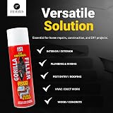 FERRIS Original Gorilla Filler 2x500ml Weatherproof Expanding Foam Sealant view 4