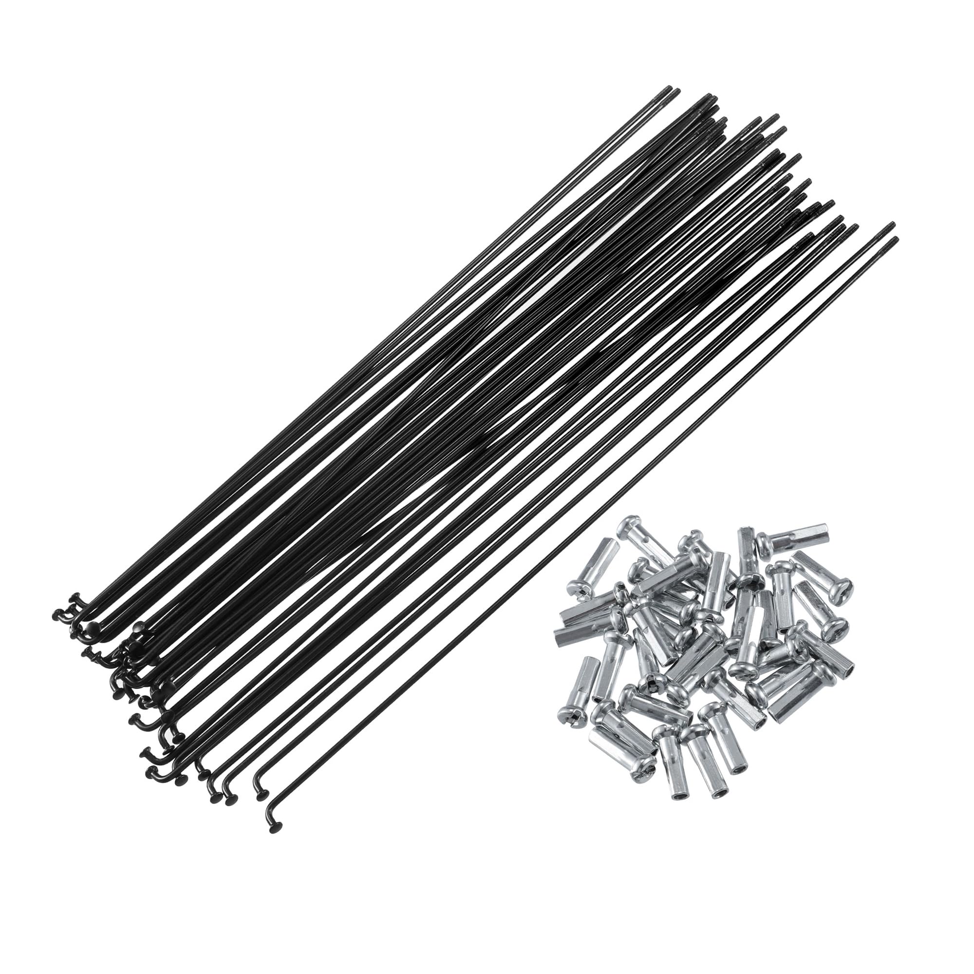 A ABSOPRO Wheel Plated Spoke Metal Black (Set of 36)