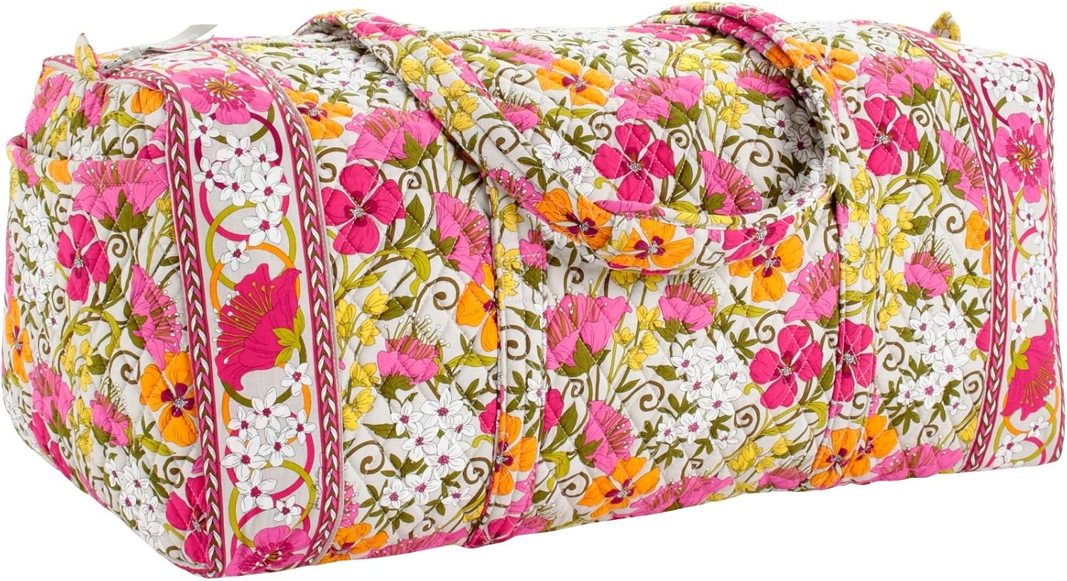 Vera Bradley XL Duffel Tea Garden Travel Duffels