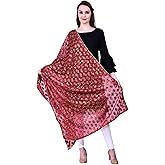SWI WITH LABEL Phulkari Dupattas for Womens, Hand Embroidered in Amritsar