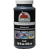 Apple Barrel Acrylic Paint in Assorted Colors (16 Ounce), 21148 Black